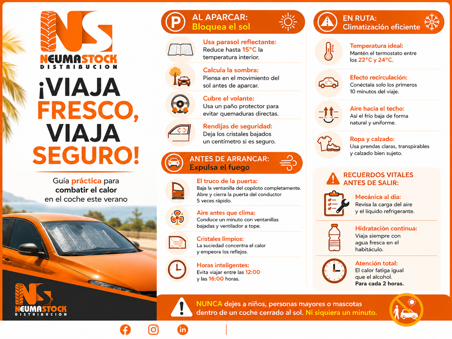 Gu&iacute;a pr&aacute;ctica contra altas temperaturas