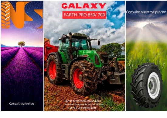 LIQUIDACIÓN NEUMÁTICOS AGRÍCOLAS GALAXY
